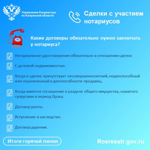 По итогам «горячей линии» Росреестра:. По итогам «горячей линии» Росреестра:.