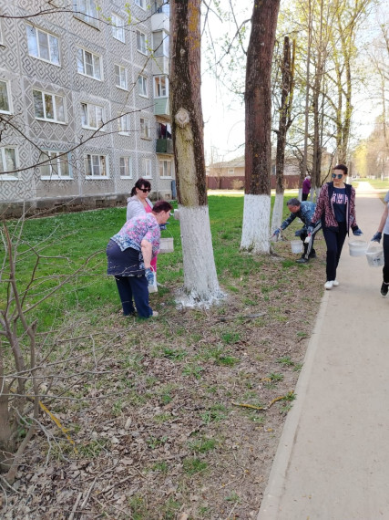 В Детчино прошел Всероссийский субботник.